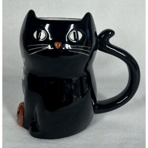 Target Black Cat Hyde And Eek Halloween 2023 Stoneware Spooky Pumpkin